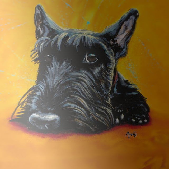 Michelle Mardis BRUTUS-Scottish Terrier by Michelle Mardis - PoP x HoyPoloi Gallery